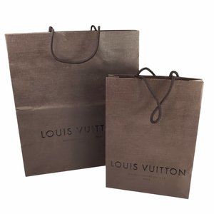 Louis Vuitton Gift Bags Set of Two, Shopping Tote